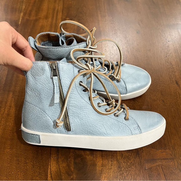 Blackstone 'JL' High Top Leather Distressed Sneaker Size EU 40 - Picture 3 of 9